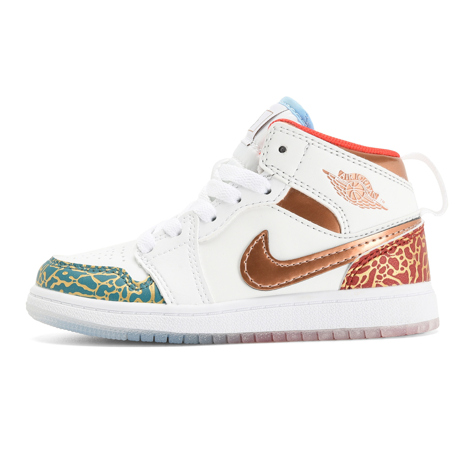 Youth Running Weapon Air Jordan 1 White Shoes 0113 Youth Running Weapon Air Jordan 1 White Shoes 0113